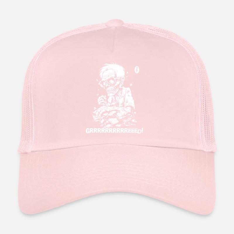 La cupidité vous rend malade Casquette trucker 