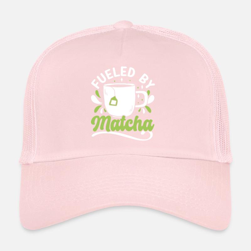 Matcha Tea Lover Matcha Sayings Tea Time Trucker Cap