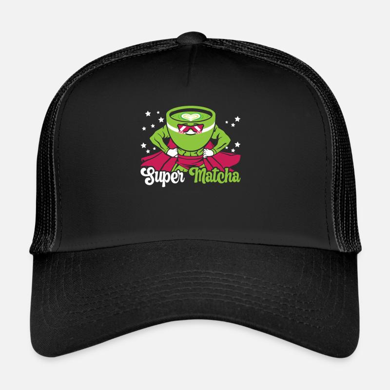 Matcha Tee Liebhaber Matcha Sprüche Tee Zeit Trucker Cap
