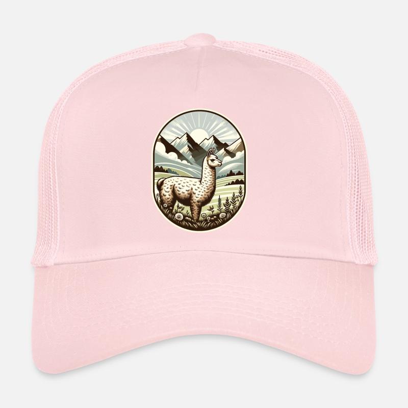 Llama Trek: Hiking with a View Trucker Cap