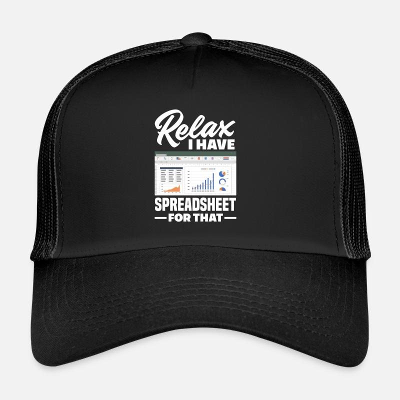 Drôle de cadeau comptable de conseiller fiscal Casquette trucker 