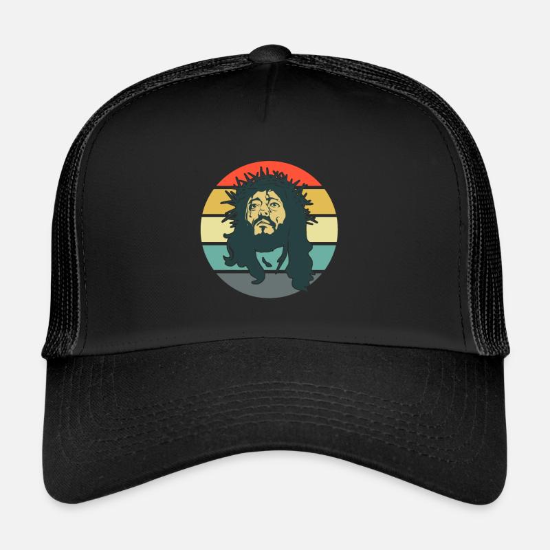 Il revient - Casquette trucker  - noir/noir