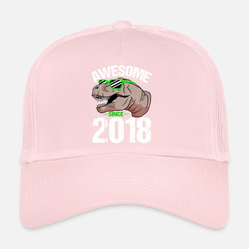 T-Rex Howler Since 2018 Gift Trucker Cap