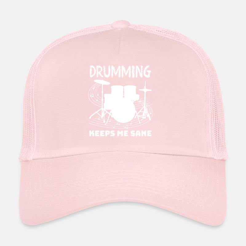Drummer Drum Drumset Drumsticks Drums Casquette trucker 