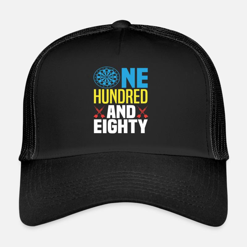 180 joueurs de fléchettes Casquette trucker 