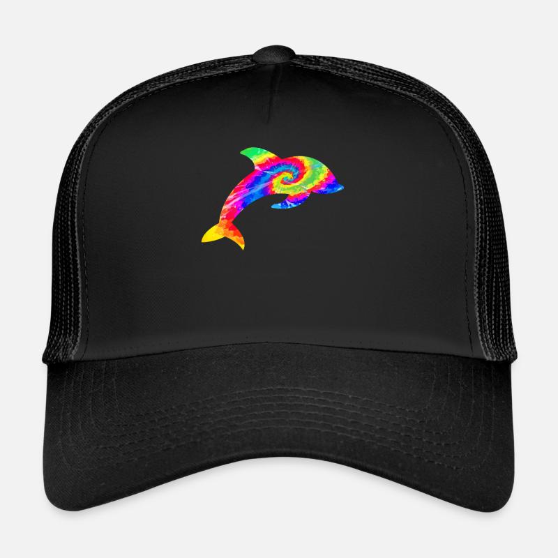 Dauphin Tie Dye Casquette trucker 