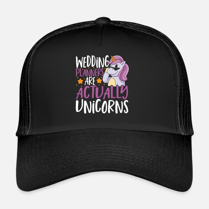 Wedding Planners Are Actually Unicorns Wedding Trucker Cap