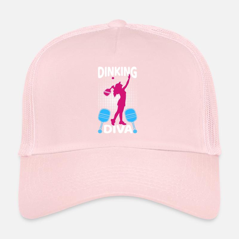 Retro Pickleball Dame - Dinking Diva Trucker Cap