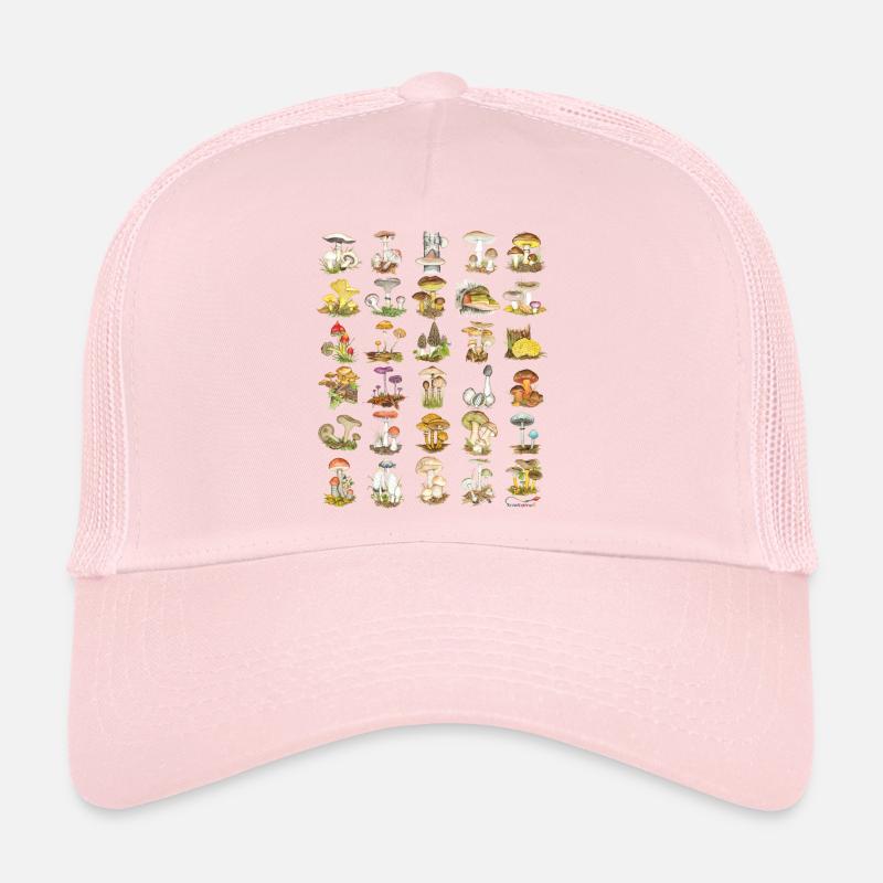 Diversité des champignons Casquette trucker 