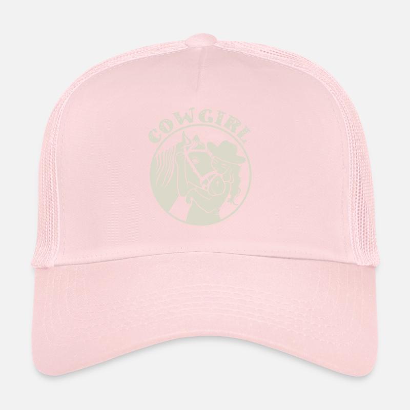 Mädchen Herz Moment mit Pferd Trucker Cap