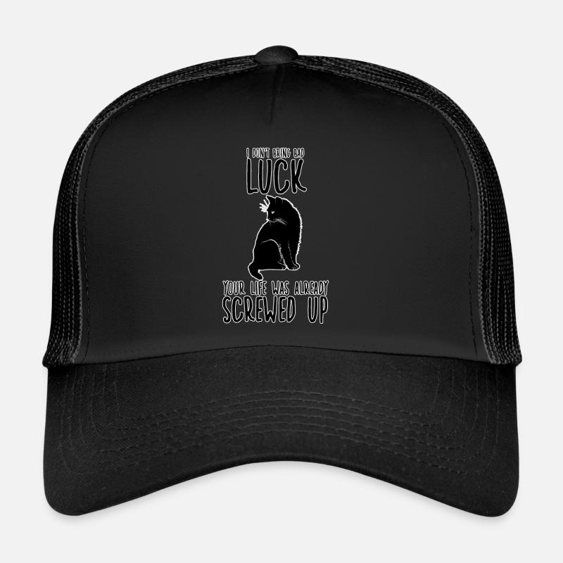 Porte-chat chaton mignon propriétaire du chat Casquette trucker 