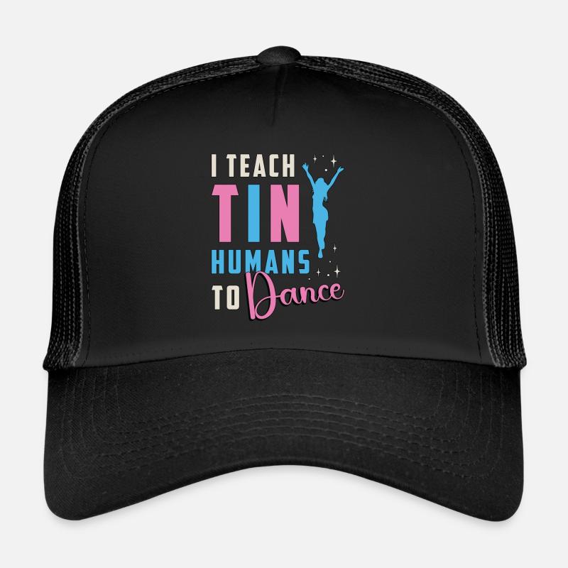 Mouvements de danse que j’apprends aux petits humains à aimer danser Casquette trucker 