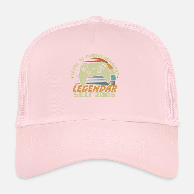 Level 18 freigeschaltet 2006, Geburtstagsgeschenk Trucker Cap