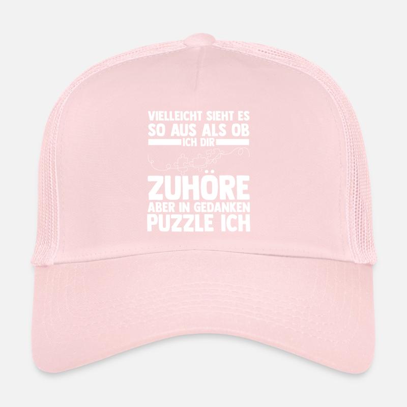 Puzzlefan Puzzler Puzzleteile Puzzle Trucker Cap