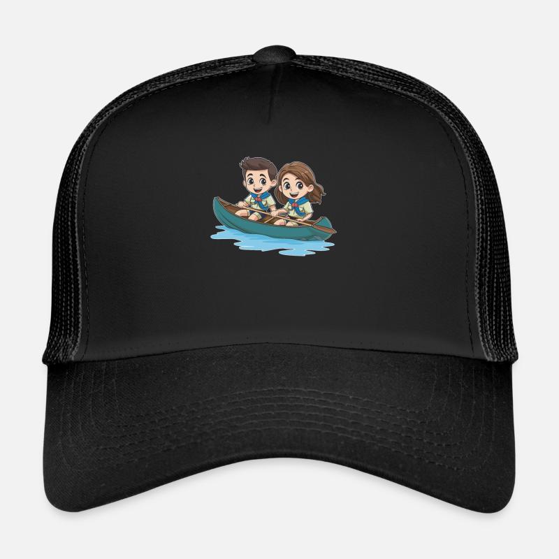 Pfadfinder - Trucker Cap - Schwarz/Schwarz