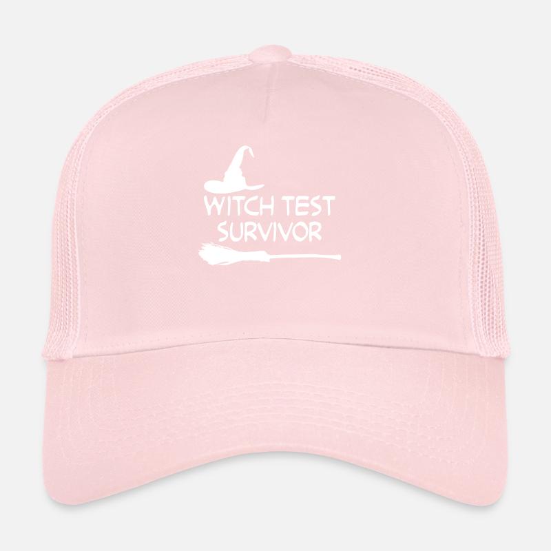 Sorcellerie Test de sorcière Balai de sorcière Casquette trucker 