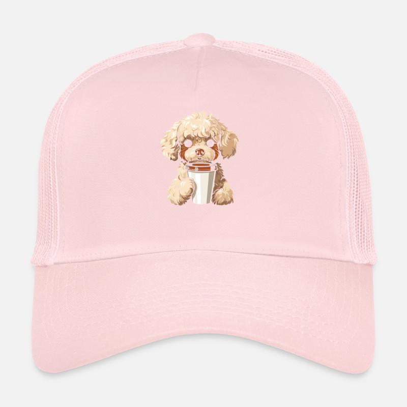Poodle Coffee Trucker Cap