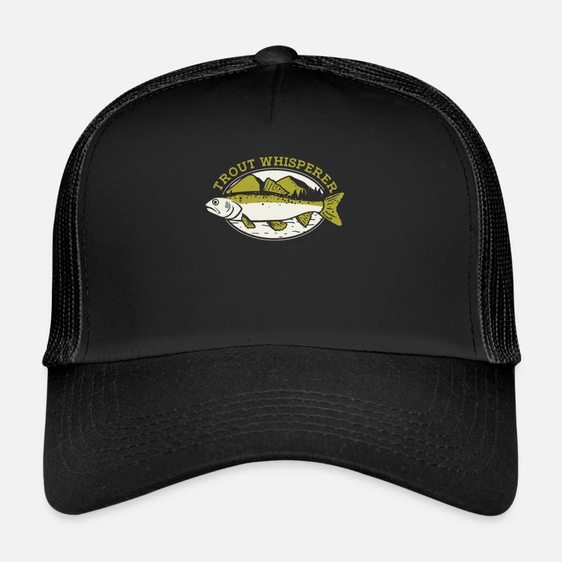 Trout Whisperer Spinnfischer Hochseeangler Angler Trucker Cap