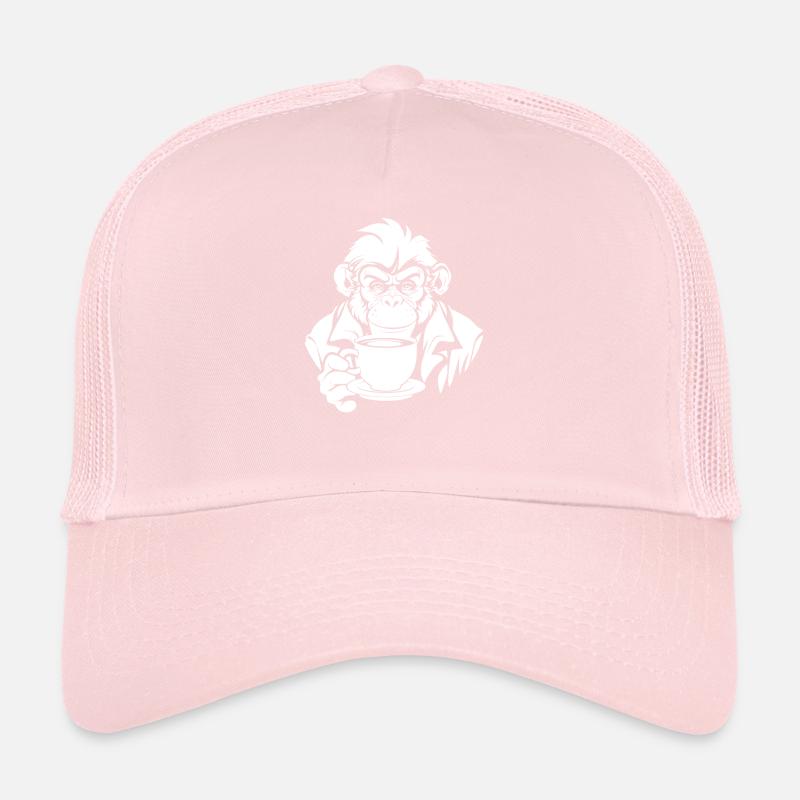 Monkey Coffee Trucker Cap