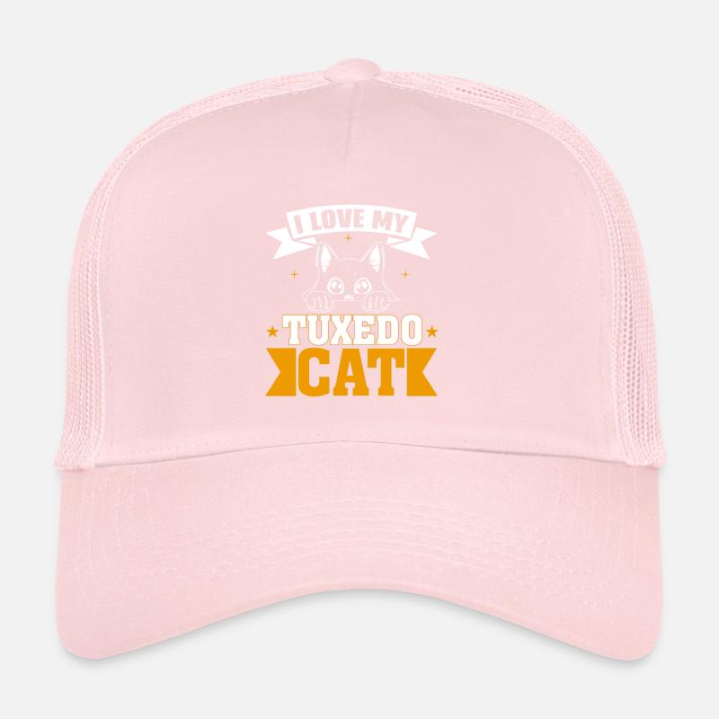 J’adore mon chat smoking Casquette trucker 