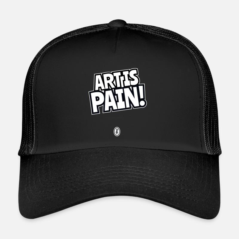 L’art, c’est la douleur Casquette trucker 