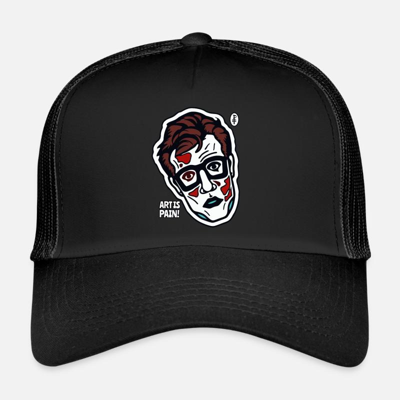 L’art, c’est souffrir Casquette trucker 