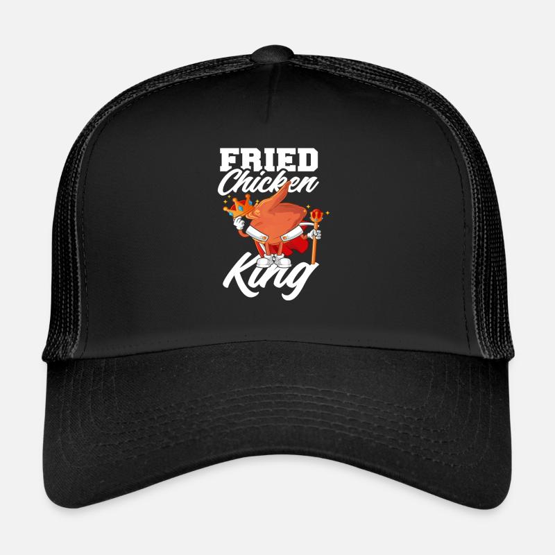 Roi du poulet frit Casquette trucker 