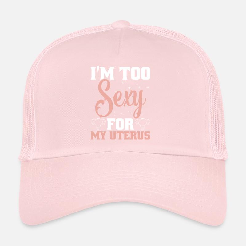 Uterus Removal Surgery Warrior Hysterectomy Trucker Cap