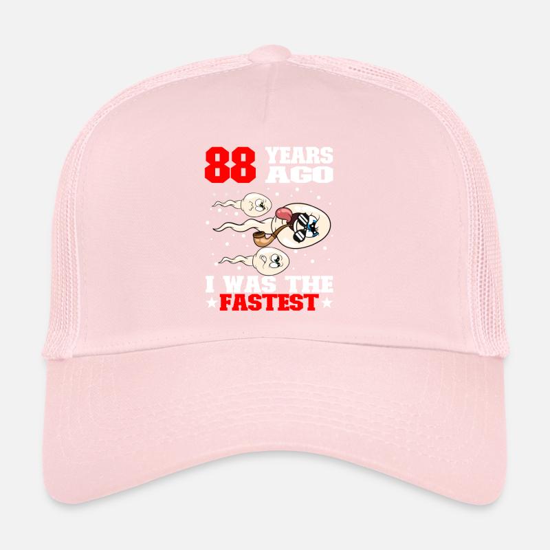 Drôle d’anniversaire disant 88 ans Casquette trucker 