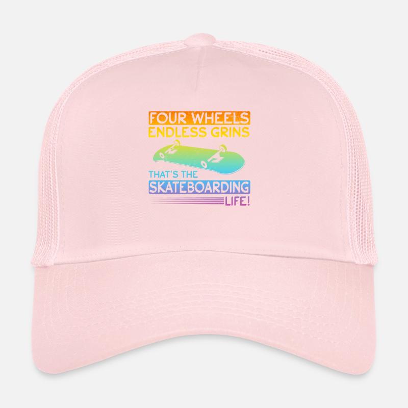 Skateboarding Life - Devis Skatepark Skateboarding Casquette trucker 