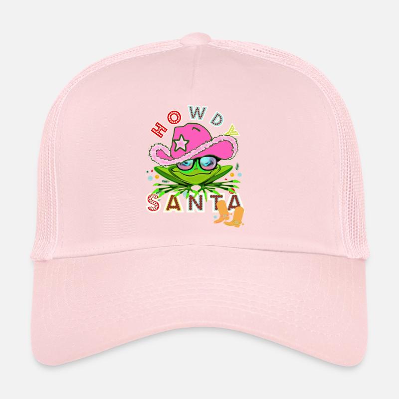 Noël - Salut Père Noël - Bonnet rouge Casquette trucker 