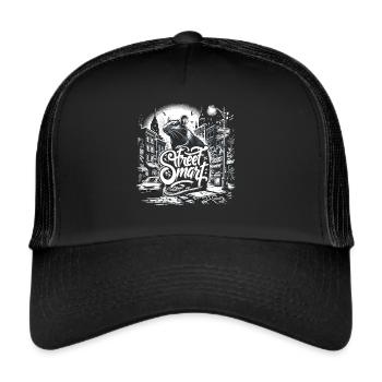 Rat Street Art - Trucker Cap - black/black - Front