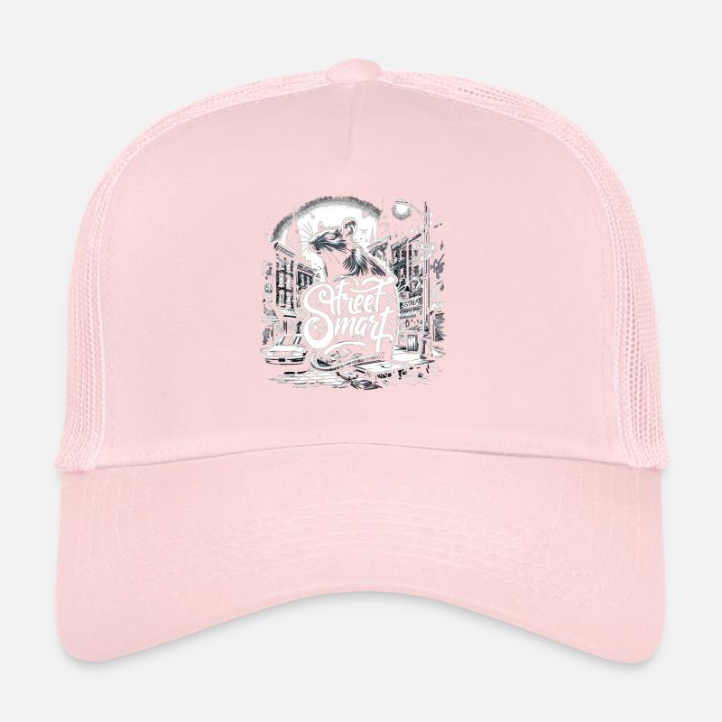 Ratte Straßenkunst Trucker Cap