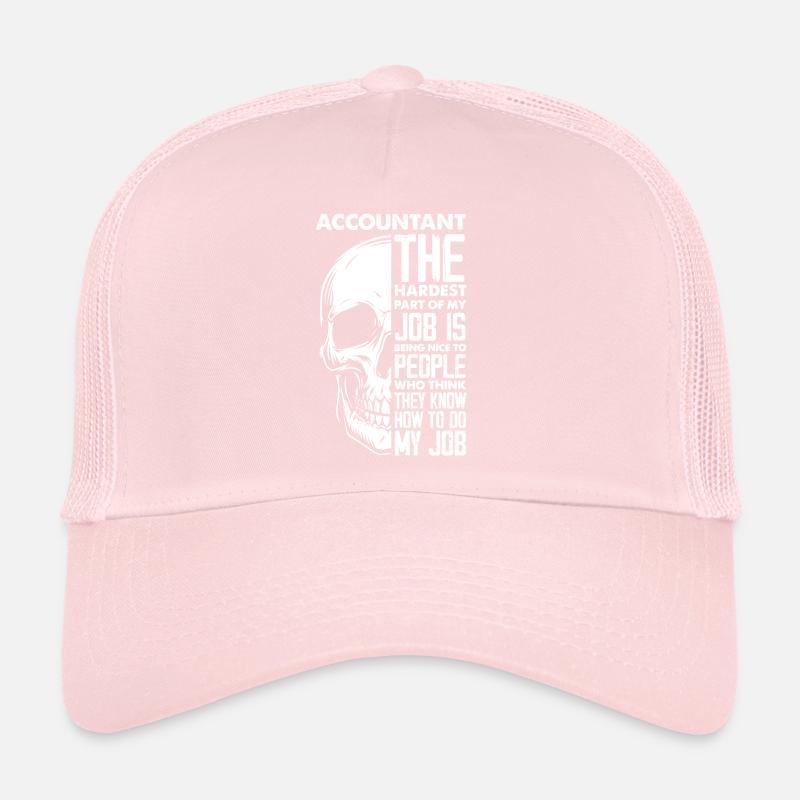 Drôle de cadeau comptable de conseiller fiscal Casquette trucker 