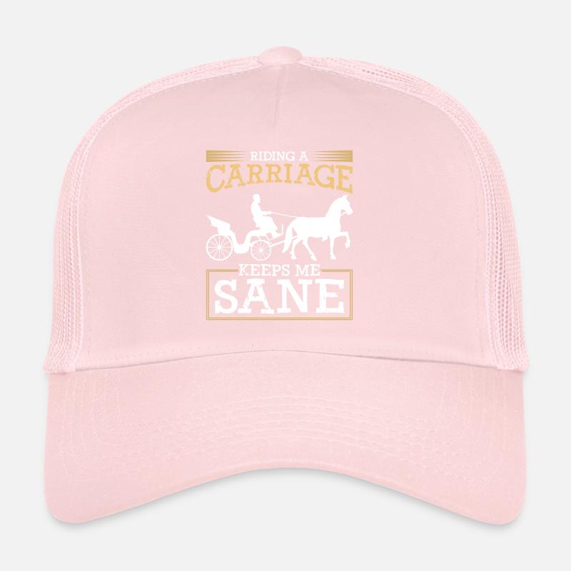 Calèche Cocher Cochers Casquette trucker 