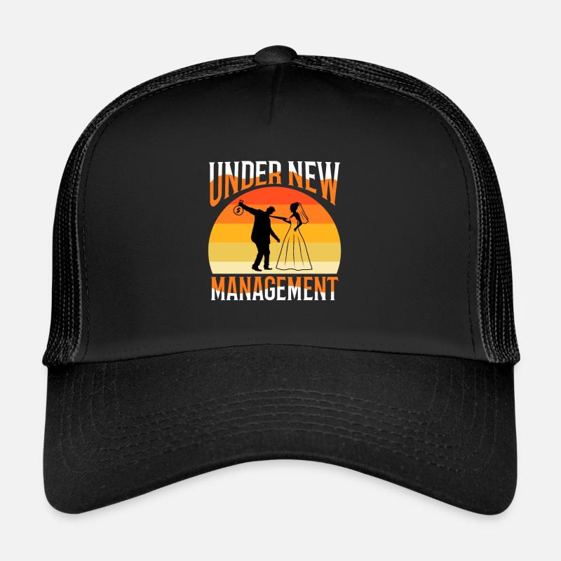 Under New Management - Trucker Cap - Schwarz/Schwarz