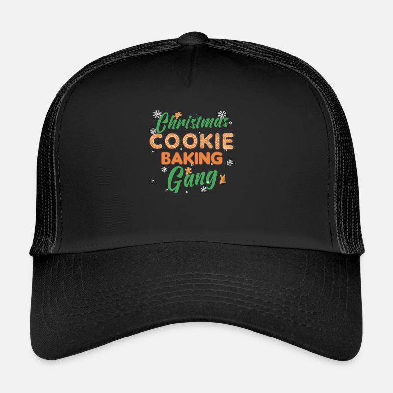 Biscuits de Noël Cookie Cookie Merry Casquette trucker 
