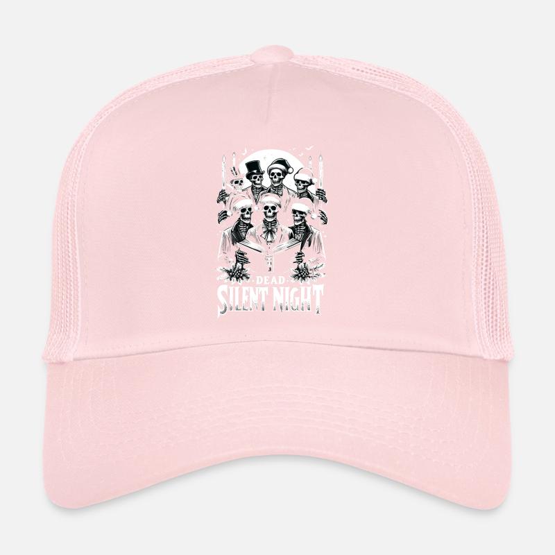 Dead Silent Night Victorian Skeleton Carolers Trucker Cap