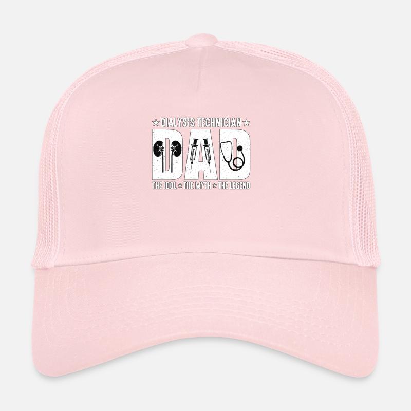 Dialysis Technician Dad The Idol The Nephrologist Trucker Cap