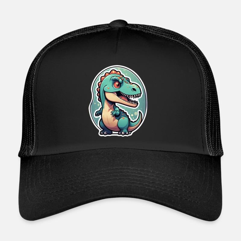 dinosaure dessin animé Casquette trucker 
