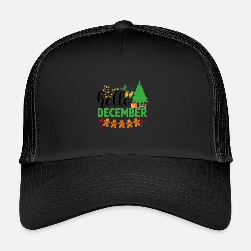 Hello December - Trucker Cap - black/black