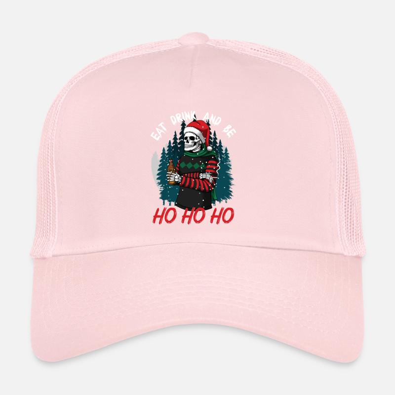 hohoho scary Skulls Trucker Cap