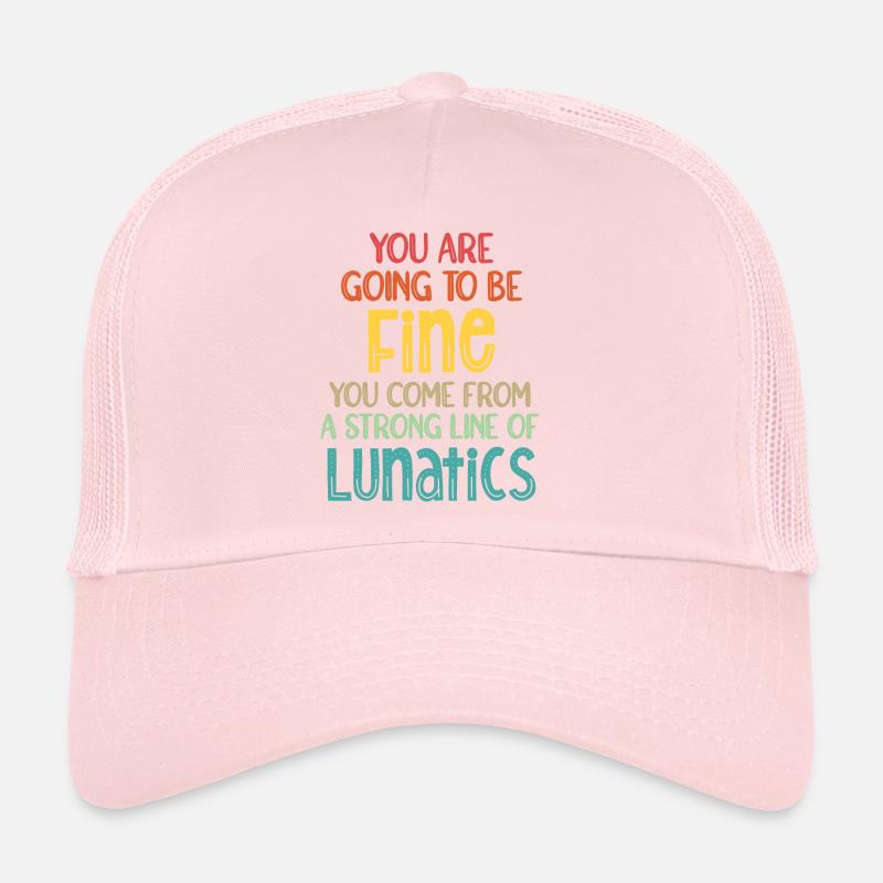 Es wird dir gut gehen. Du kommst aus einer langen Trucker Cap
