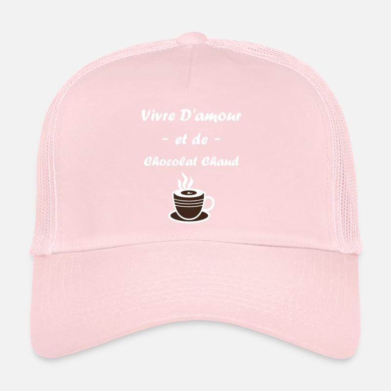 Humour petit chocolat chaud Casquette trucker 