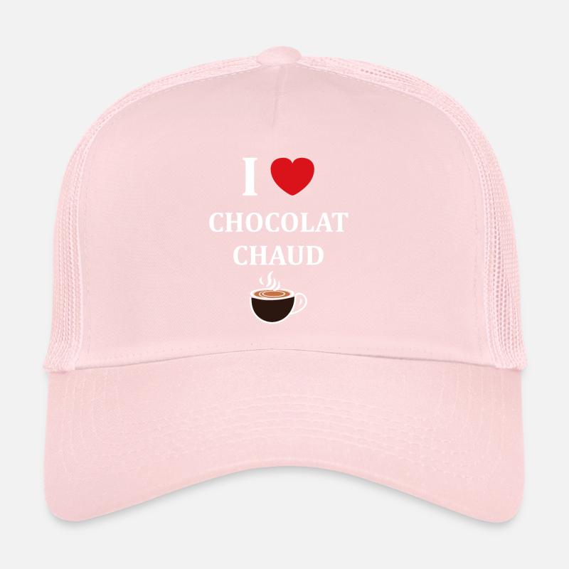 Humour petit chocolat chaud Casquette trucker 