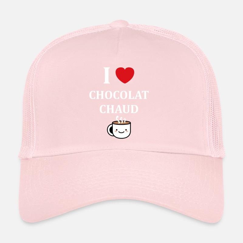 Humor Small Hot Chocolate Trucker Cap