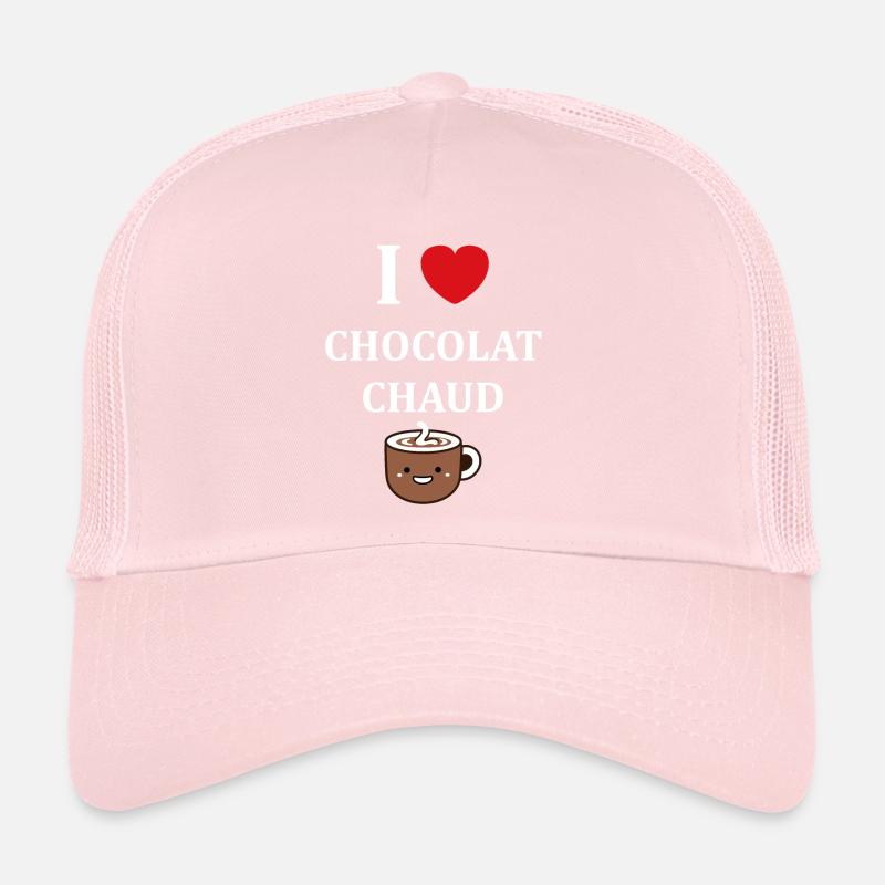 Humour petit chocolat chaud Casquette trucker 