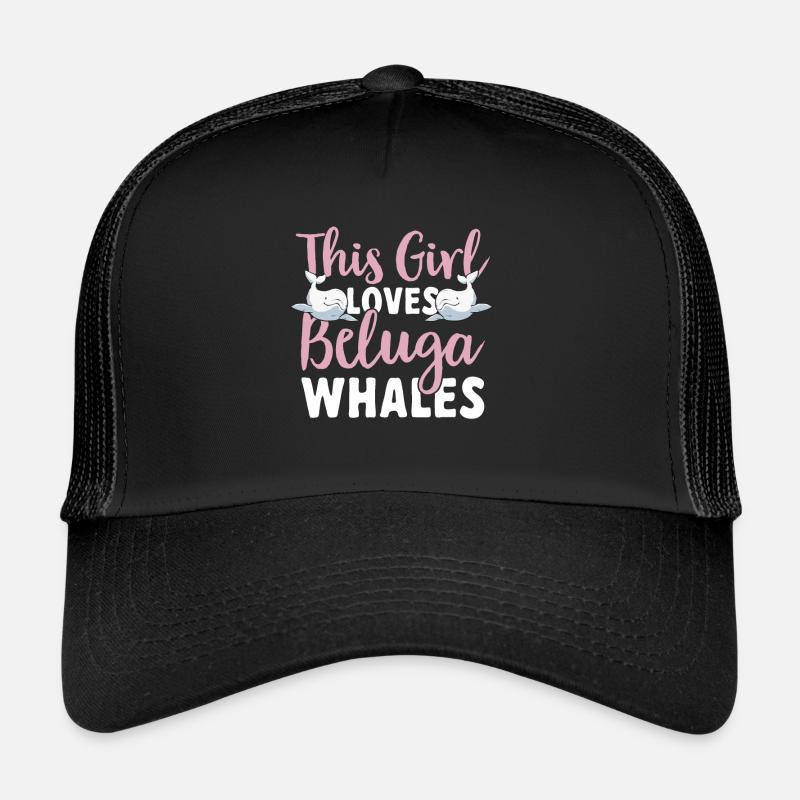 Weißwal Beluga Wal Trucker Cap