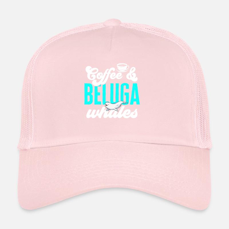 Baleine blanche Béluga Casquette trucker 