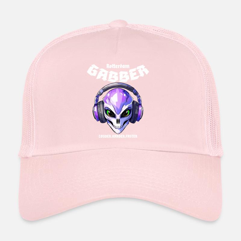 Gabber Rotterdam Techno Hardcore Speedcore Trucker Cap
